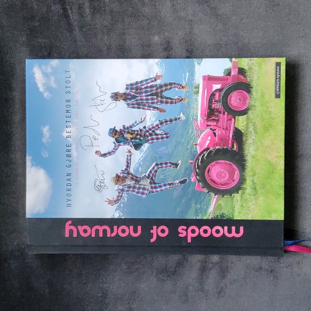 Moods of Norway book signed
